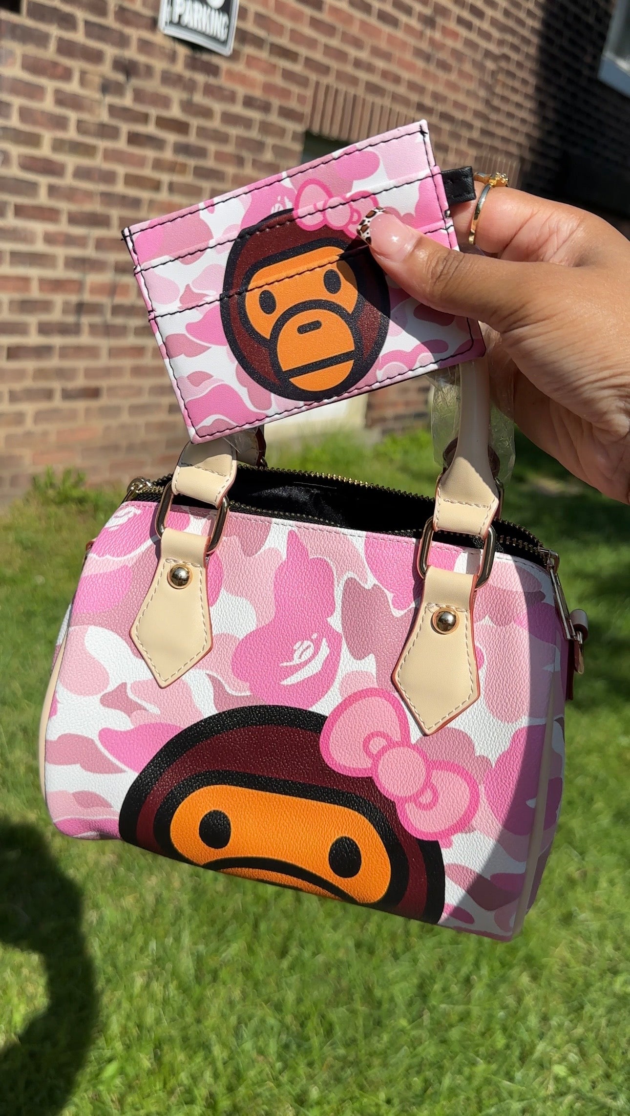 Drip Camo Purse & Wallet Bundle 🎀