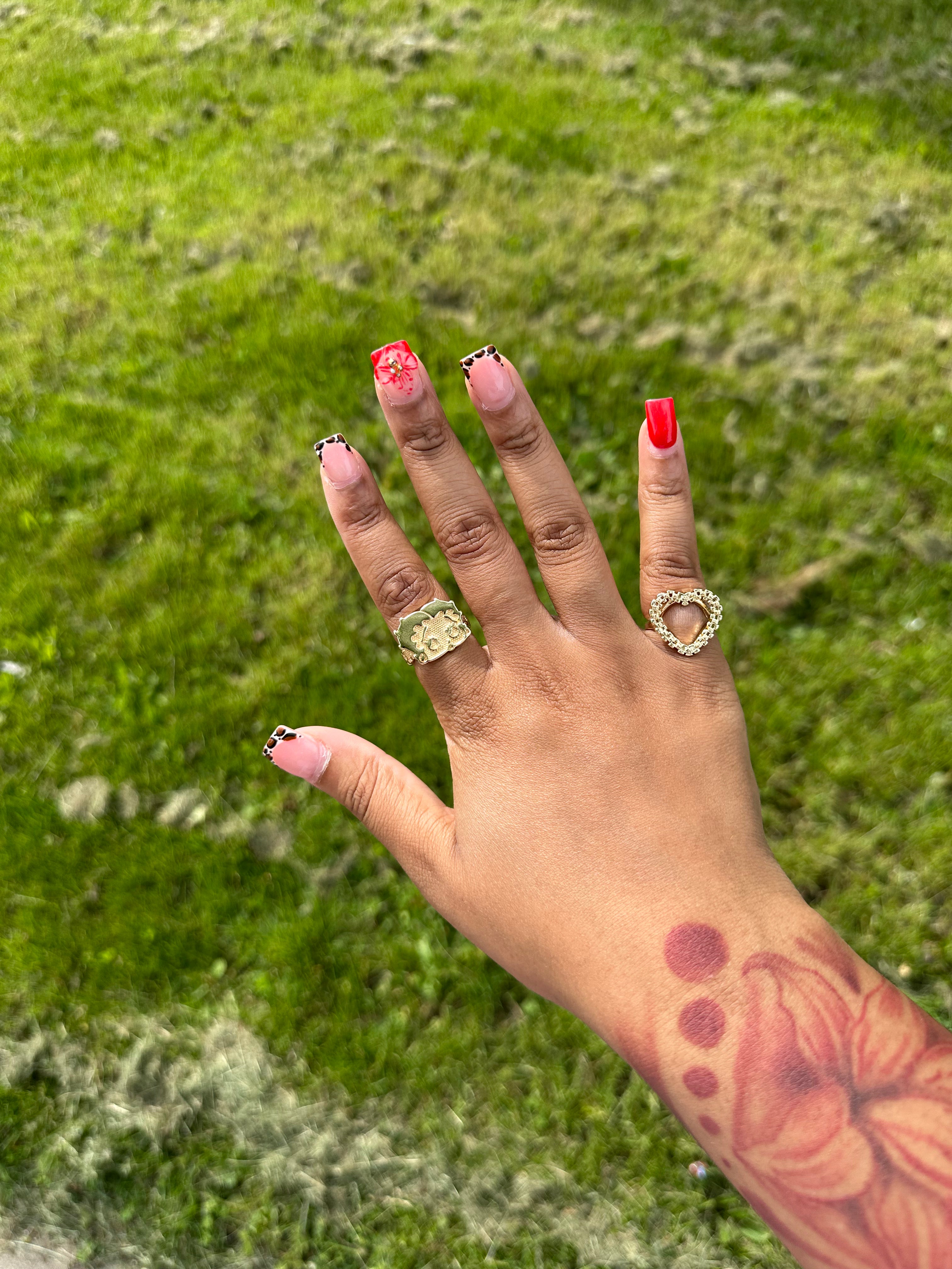 Retro Doll Statement Ring 💋