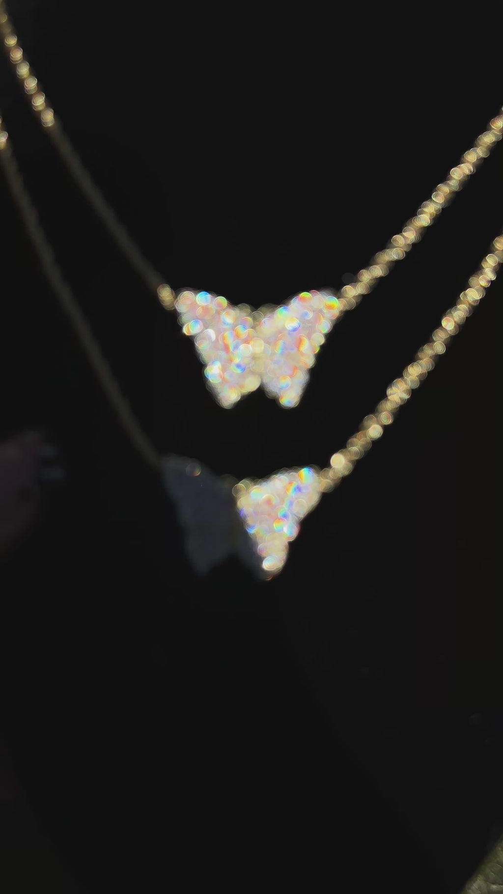 Pink Butterfly 🦋 necklace